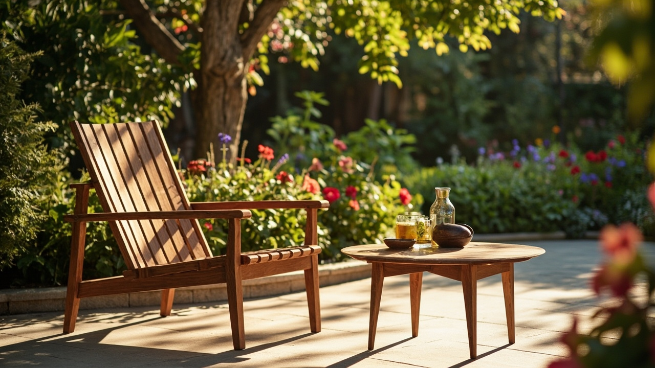 Vietnamese rattan dining set enhancing a US backyard.