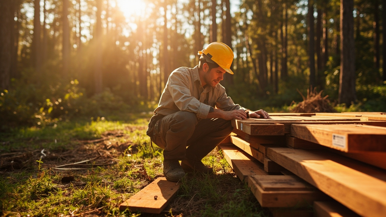 Browsing timber options on a leading Australian online marketplace.