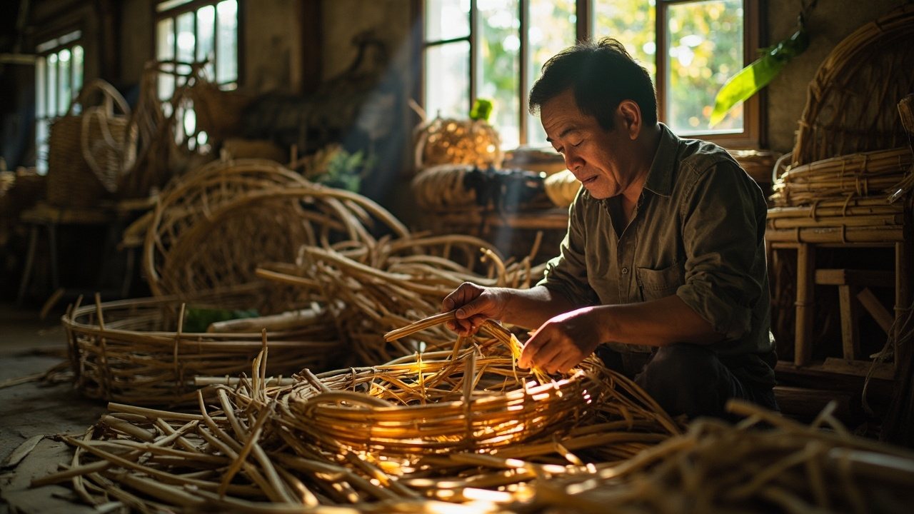 A lush bamboo grove in Vietnam symbolizing sustainability.
