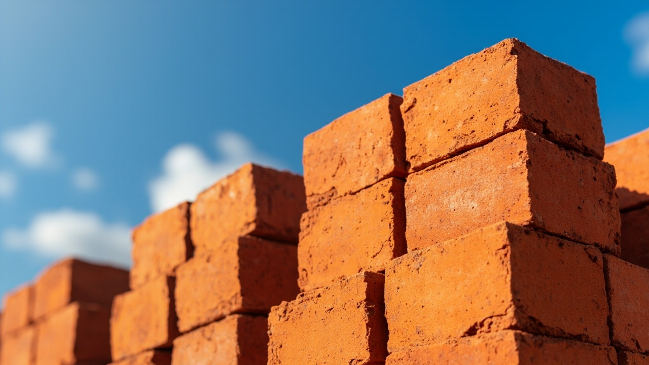 Vietnamese bricks showcasing durability at a German site.