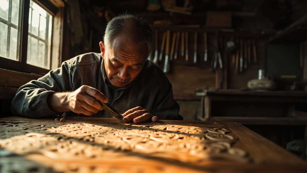 Polished rubberwood showcasing natural grain in Vietnam.