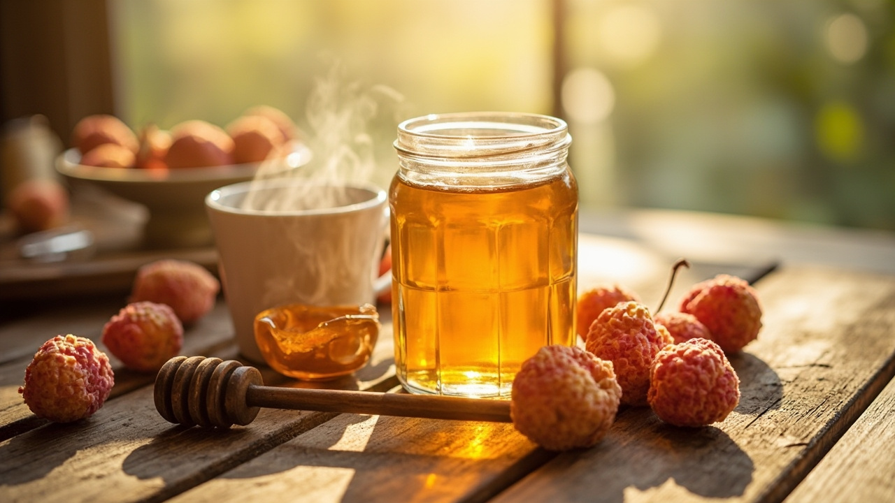 Luc Ngan’s litchi orchards, the heart of premium honey production.