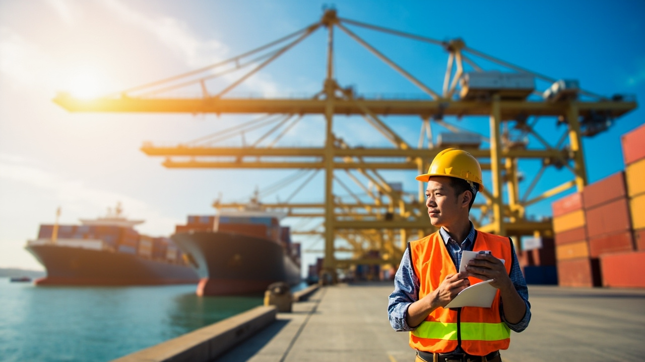 A bustling industrial park in Vietnam, a hub for global sourcing.