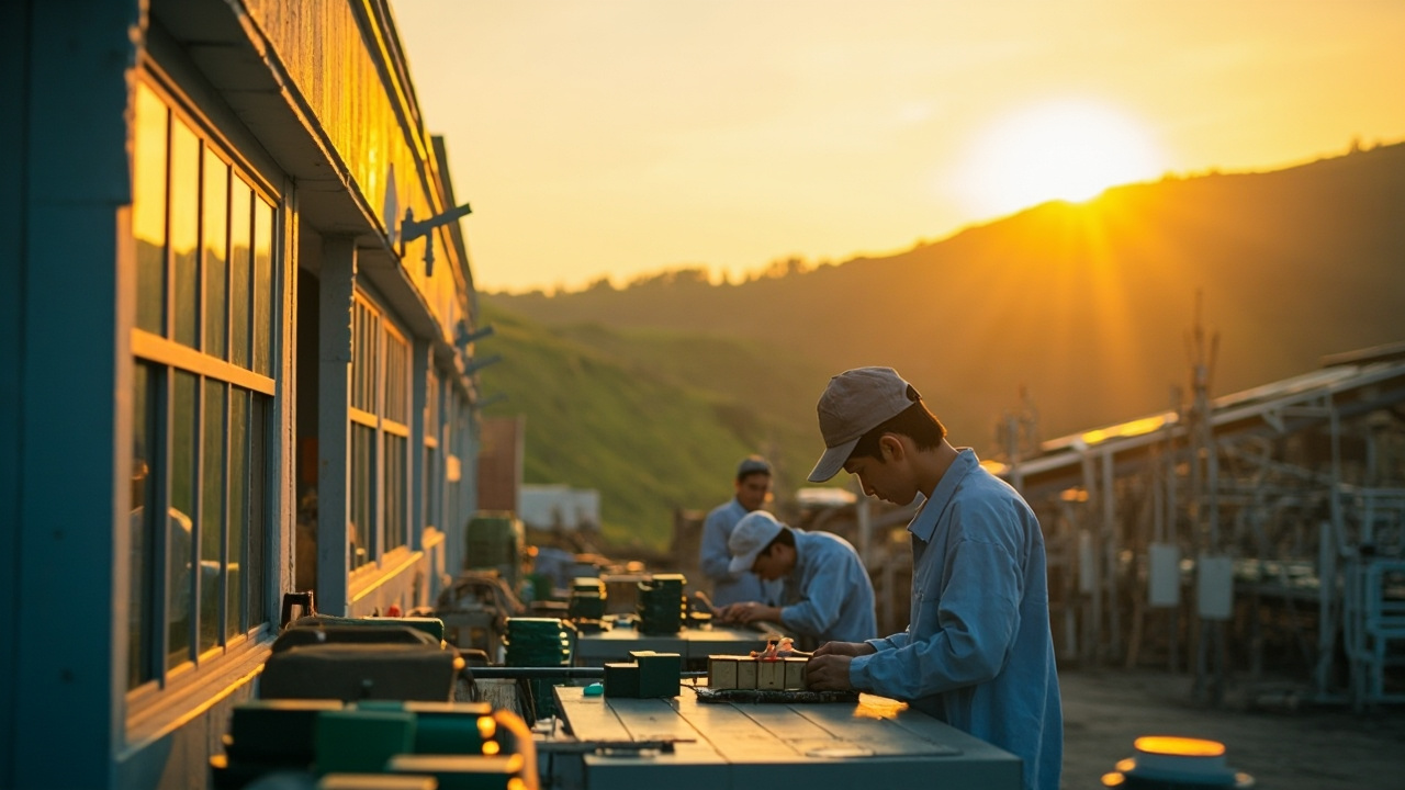 Vietnamese worker in a modern factory, representing Vietnam as a sourcing alternative.
